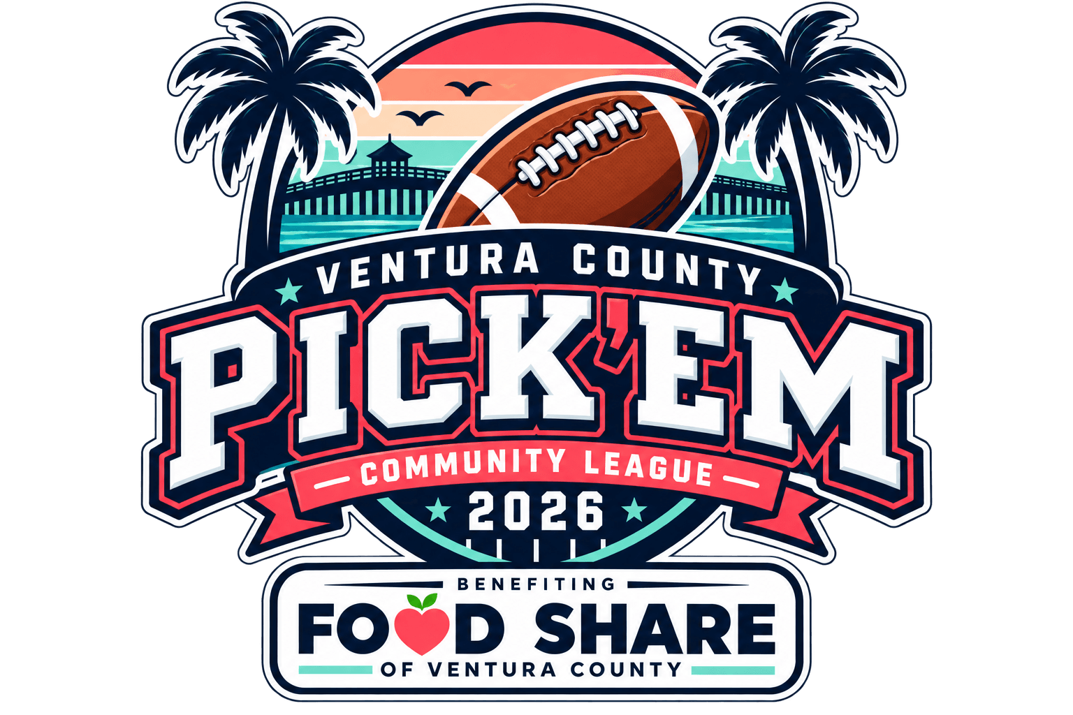 Ventura County Community Pick'em 2026 benefiting Food Share of Ventura County